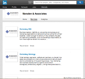 Linkedin Showcase Page