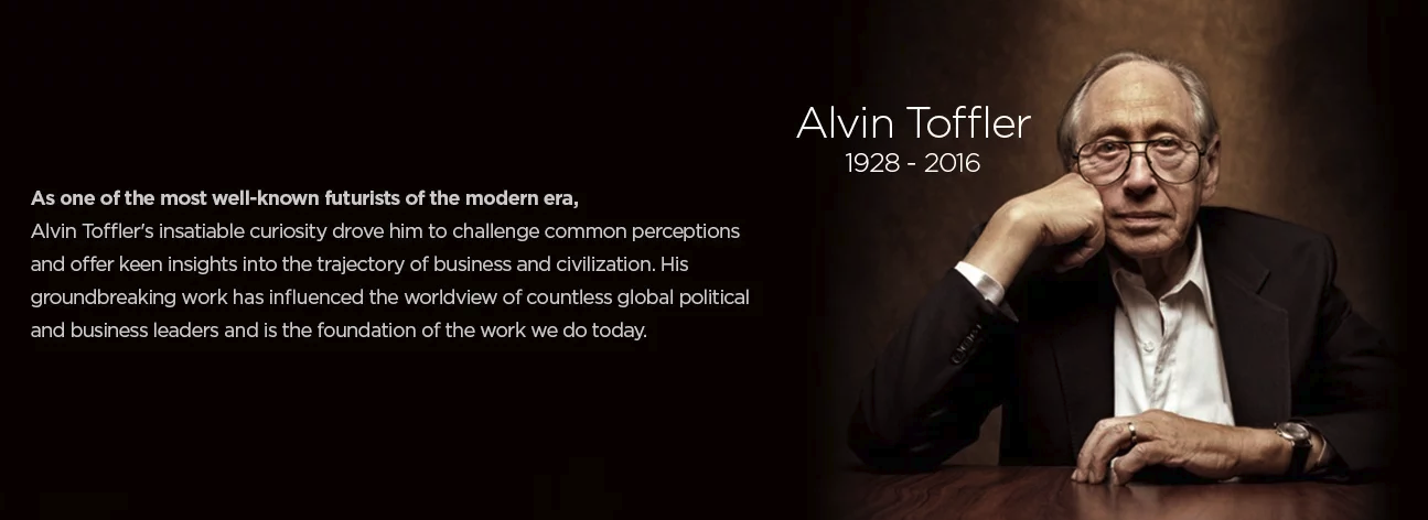 interactive content alvin toffler