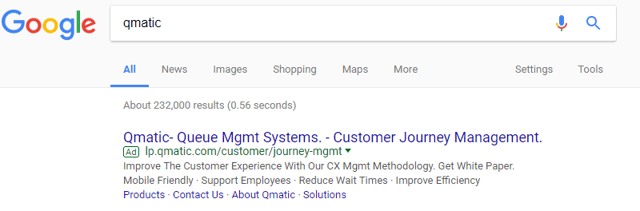 Branded PPC campaign for SaaS example Branded PPC campaign for SaaS example