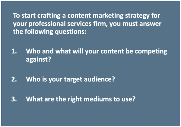 3 questions content marketing strategy