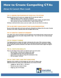 Create Compelling CTAs