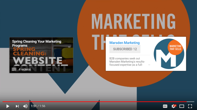 YouTube End Screens for SEO