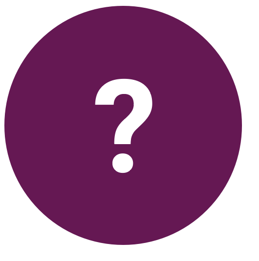 purple question mark